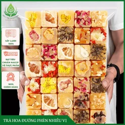 ✅[CHÍNH HÃNG] Trà Hoa Cúc Viên Đường Phèn Mix Nhiều Vị Giữ Dáng Đẹp Da Thanh Nhiệt Giải Độc Ngủ Ngon