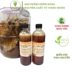 Mật Ong Rừng Già Tự Nhiên LengKengFarm - Không Phải Ong Nuôi, Không Pha Tạp Chất- Mật Ong Hoa Nhãn- Mật Ong Cà Phê