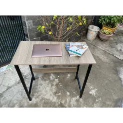 Bàn làm việc khung sắt sơn tĩnh điện chịu lực cao, bàn vi tính hoặc bàn học, làm việc lắp ráp dễ dàng gọn nhẹ MSP: B001