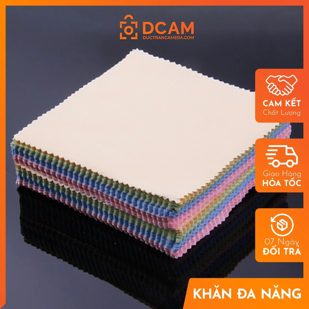 Khăn lau lens, khăn lau máy ảnh, máy tính, lau kính chuyên dụng