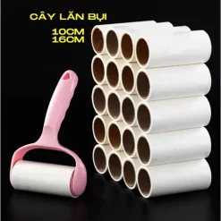 Lõi lăn bụi thay thế - dành cho cây lăn bụi quần áo loại 10cm, 16cm