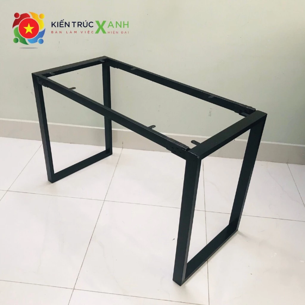 Khung chân bàn làm việc lắp ráp U,K,X,Z (50x108x73cm)chân sắt sơn tĩnh điện cao cấp 3lớp, chân bàn sắt, chân bàn lắp ráp