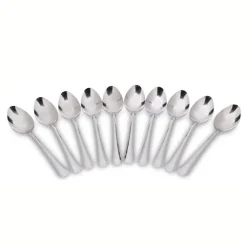 Combo 10 Muỗng Ăn Inox Cán Dài