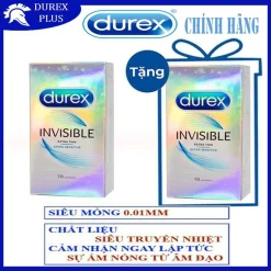 Bao cao su | bao cao su Durex Invisible | bao cao su cô hình