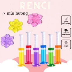 Gel thơm làm sạch khử mùi vệ sinh Diệt khuẩn khử trùng bồn cầu hình bông hoa