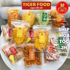 Bánh Tráng 20 vị SIÊU NGON 💖TIGER FOOD💖 Bánh tráng bơ -Phô mai - Sa tế - Cuộn thập cẩm -Lá dứa - Ăn là ghiền- Đồ ăn vặt
