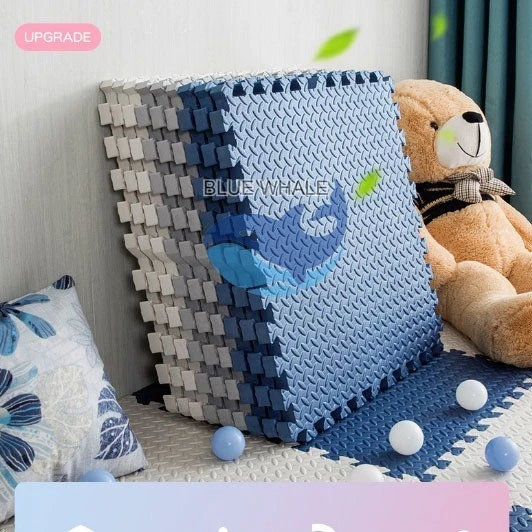 Thảm Xốp Ghép lót sàn cho bé miếng dày vân khế, vân gỗ trải sàn phòng khách ngủ miếng