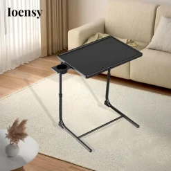 Bàn Laptop Sofa Tay Khay Bàn Có Thể Điều Chỉnh Chiều Cao Cho Văn Phòng Tại Nhà Dễ Dàng Lắp Ráp Khay Tivi Đa Năng Hiện Đại Bàn Bên