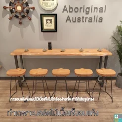 007 Bàn dài 1.8m Bàn làm việc khung sắt việc có giá trên mặt bàn lắp ráp dễ dàng