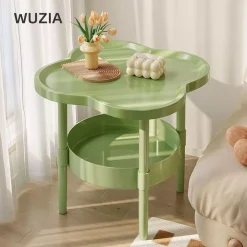 Bàn bên WUZIA, Bàn cuối bằng nhựa 40 * 40CM, Samll hiện đại có lưu trữ Dễ dàng lắp ráp Bàn đầu giường cho phòng khách