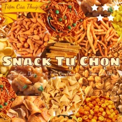 (Dùng Thử) Snack Ăn Vặt Tự Chọn, Snack Tổng Hợp Giá Rẻ Nhiều Món Đa Dạng, bim bim cân đồ ăn vặt hot