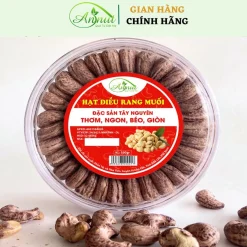 Hạt Điều Rang Muối Chưa Bóc Vỏ lụa Bình Phước. Hạt điều a cồ loại ngon. [Annut Healthy]