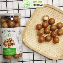 Hạt Macca Nứt Vỏ Tây Nguyên Thượng Hạng Annut Thơm Ngon,Giòn Tan, Bổ Dưỡng, Ăn Vặt, Eatclean,keto, Ăn Kiêng 500gr