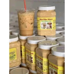 Bột Đậu Nành Nguyên Chất 100% Rang Say 500gr,Bột Đậu Tương Nguyên Chất