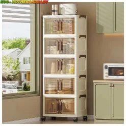 Tủ nhựa gấp không cần lắp đặt, size 38 45 52CM tùy chọn, chất liệu pp cao cấp không mùi