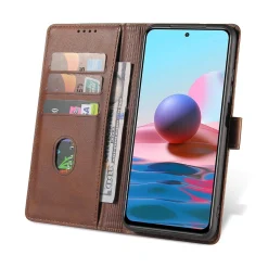 Bao da dạng ví nắp lật hai mặt kèm khe để thẻ cho Xiaomi note 12 4G, note 14, 15c redmi 12, note 13,13T,13C,14c redmi 13