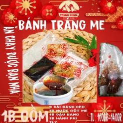 [1 Bịch] Bánh Tráng Me Độc Quyền .Trung nghĩa.