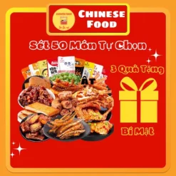 Đồ Ăn Vặt Trung Quốc Cay Tổng Hợp 50 Món Tự Chọn Shop Nội Địa