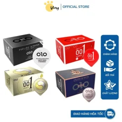 Bao cao su siêu mỏng 001 nhiều gel gân gai, hàng được cấp phép của bộ y tế Trung Quốc