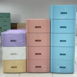 Tủ nhựa Duy Tân lắp ghép cao cấp Matsu Lock, 5 ngăn tháo lắp dễ dàng, đa năng và tiện lợi, tủ nhựa đựng quần áo