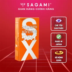 Bao cao su Sagami Orange kiểu truyền thống hộp 10 chiếc