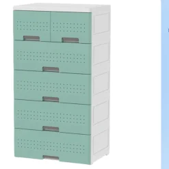 TỦ NHỰA DUY TÂN DIAMOND L- 5 TẦNG- NGANG 70CM- CAO 130CM- SÂU 48CM