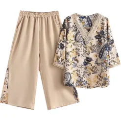 Bộ quần áo trung niên , đi tiệc - đi chơi cho mẹ Món quà dành tặng cho mẹ ý nghĩa 📸♥️ ✔️Hàng có sẵn