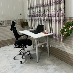 Bàn xếp gấp gọn , Bàn học tập , Bàn làn việc đã lắp ráp sẳn , khung chân gấp xếp tiện ích