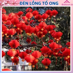 [TẾT 2026] Lồng Đèn Đỏ Treo Trang Trí Tết, Trang Trí Lễ Hội, Tiệc Tùng