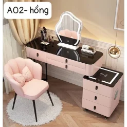 [ FREESHIP Và LẮP RÁP TẠI NHÀ Ạ ] Bàn Trang Điểm Thông Minh , Bàn Trang Điểm Bọc Da Cao Cấp , Bàn Trang Điểm Giá Tại Kho