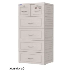 TỦ NHỰA DUY TÂN TABI VÂN GỖ -GIAO NHANH 2H