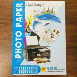 Decal Ảnh Bề Mặt Bóng - Có Lớp Keo Dán - Dành Cho Máy In Phun