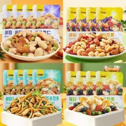 Đậu hạt dinh dưỡng mix trái cây sấy ( 1 gói 30gr/combo 5 gói)