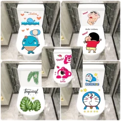 Decal Dán bồn cầu, dán kính , dán cửa nhà vệ sinh kt 28*62cm( set 2 miếng)