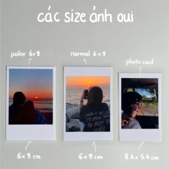 In ảnh Mini theo yêu cầu - Giấy Lụa Fujii cao cấp, kháng nước, giữ màu siêu lâu nhiều loại khung và kích thước