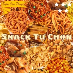 (Dùng Thử) Snack Ăn Vặt Tự Chọn Giá Rẻ Nhiều Món Đa Dạng, bim bim cân đồ ăn vặt hot