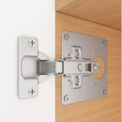 🏵️COD🏵️Miếng inox sửa bản lề tủ gỗ & thép và nhựa, nhôm. Tấm đệm sáng bóng chống rỉ tặng kèm vít （Đi kèm với 6 ốc vít）