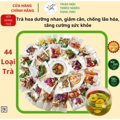 41 Vị Trà Dưỡng Nhan - Trà Thảo Mộc - Trà Hoa - Thảo Mộc Thiên Nhiên - Thanh Nhiệt - Giảm Cân - Đẹp Da- An Thần