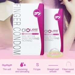 Bao cao su ngón tay LES DO Bao cao su ngón tay siêu mỏng - hộp 8 cái