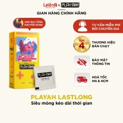 Bao Cao Su PLAYAH Last Long Kéo Dài Thời Gian Size 52mm Hộp 3C, Hộp 10C Laledi Store