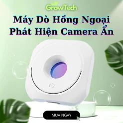 Máy Dò Hồng Ngoại Mini Phát Hiện Camera Quay Lén Chống Nhìn Trộm GrowTech