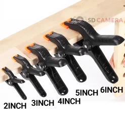 Kẹp giữ cố định Flash, tripod, gỗ, ống nước,.. Kẹp phông nền chụp ảnh Kẹp chắc chắn, độ bền cao