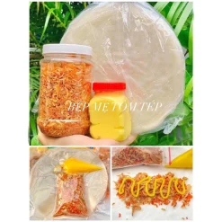 SET BÁNH TRÁNG PHƠI SƯƠNG TÂY NINH DẺO- MUỐI TÔM HÀNH PHI nhiều vị