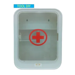 Tủ thuốc gia đình treo tường bằng nhựa - Hàng xuất khẩu châu âu