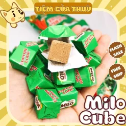 Kẹo Milo Cube Cacao Thái Lan 2.75G, đồ ăn vặt