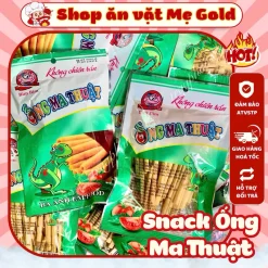 Combo gói snack ống ma thuật Ba Anh Em Food (gói 26g)