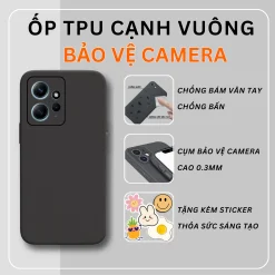 Ốp Xiaomi Redmi Note 12 4G - Redmi Note 12 5G - Redmi Note 12 Pro 5G cạnh vuông UNICASE |Vỏ điện thoại bảo vệ camera