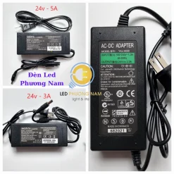 Nguồn ADAPTER 24v Loại 1 (3A - 5A - 6A - 7A), Công Suất Chuẩn 80%, Hàng Mới 100%