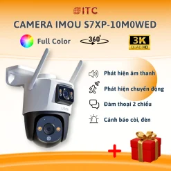 Camera wif imou ngoài trời 2 mắt kép cruiser dual 10MP IPC-S7XP-10M0WED và 6M IPC-S7XP-6M0WED cruise z s7dp xoay 360 độ