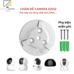 Chân đế gài cho Camera EZVIZ/ IMOU đầy đủ ốc vít gắn tường, trần nhà